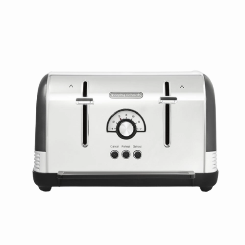 Steal the Deal Now Venture Retro 4-Slice Toaster Black