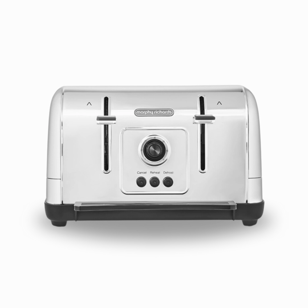 Venture Retro 4 Slice Toaster Stainless Steel MustHave Deal Todays Best Deal