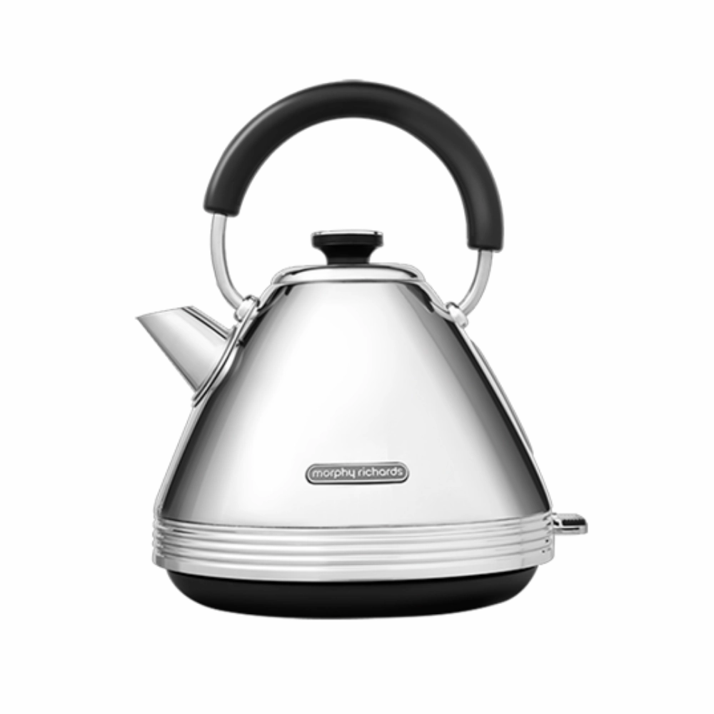 Venture Retro Pyramid Kettle Silver Best Deal Today