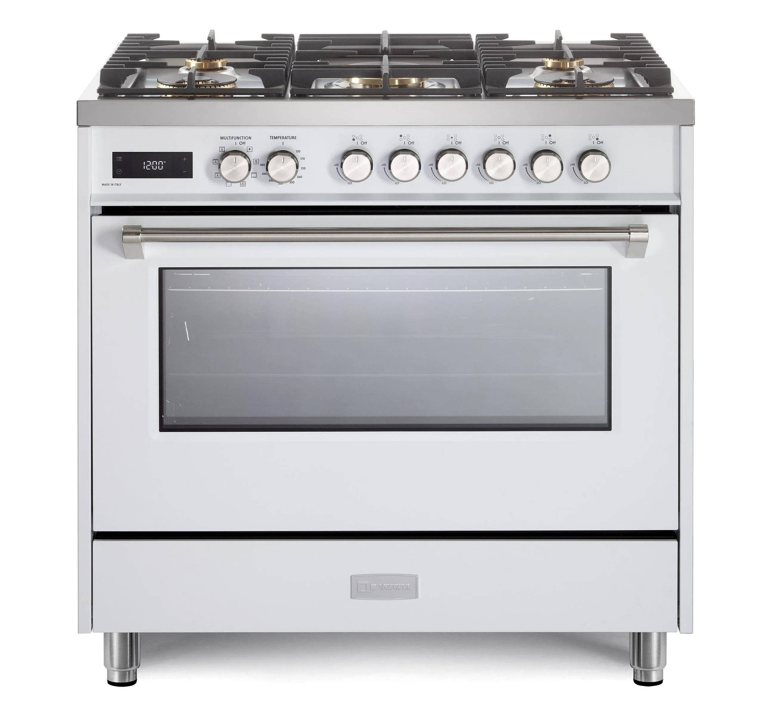 Verona VUFSGE365W Verona Ultima 36" Dual Fuel Range - White