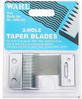 Wahl  2 Hole Taper Blades 1006 400 Clearance Steal Today Shop Grab Savings