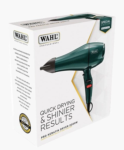 Flash Sale Alert Now Dont Miss This Offer Wahl Professional Quick Drying Shinier Results Pro Keratin Dryer Midnight Green