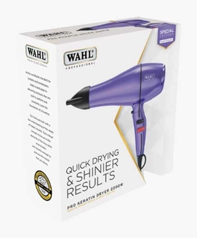 Exclusive Online Deal Instant Deal Today Wahl Professional Quick Drying Shinier Results Pro Keratin Dryer Purple Shimmer