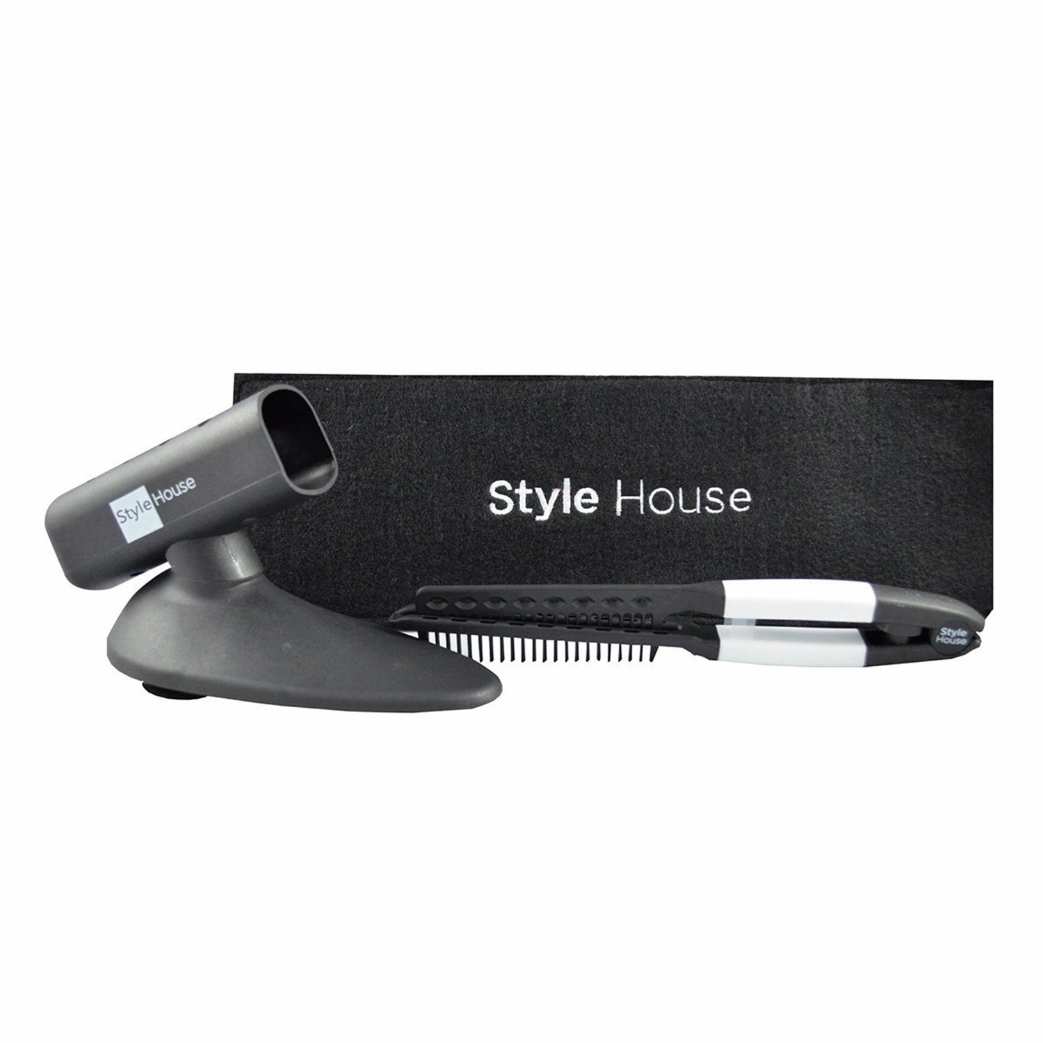 Mega Savings Now Style House Salon Quality Flat Iron Accessory Set 3Pcs