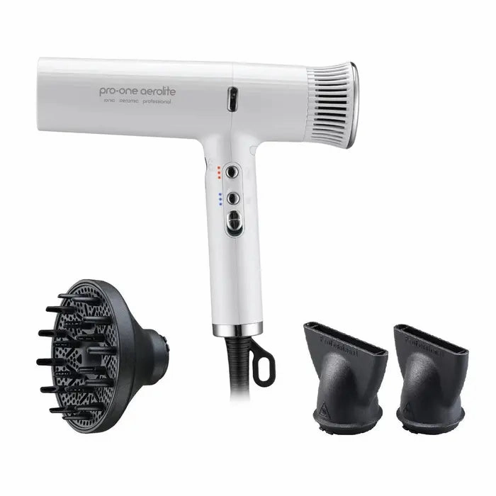 Shop Hot Picks Pro-One Aerolite Hairdryer Pearl White