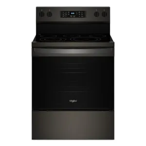 Whirlpool WFES5030RV 30-Inch Energy Star Electric Range With Air Cooking Technology, No Preheat Air Fry And Air Baking And Self Clean