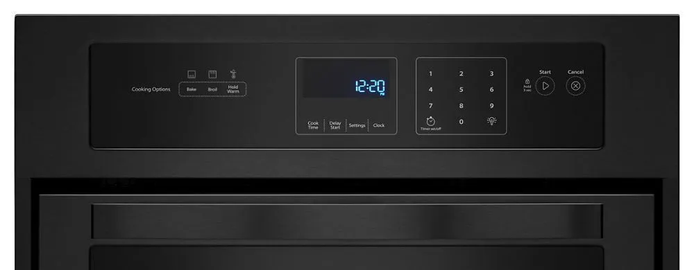 Whirlpool WOS11EM4EB 3.1 Cu. Ft. Single Wall Oven With Accubake? System