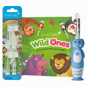 Wildones? Elephant Rechargeable Kids Toothbrush Gift Set Surprise Discount Today