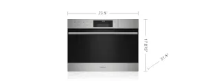 Wolf CSO24TESTH 24" E Series Transitional Convection Steam Oven