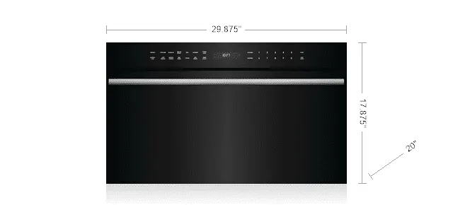 Wolf MDD30CMBTH 30" M Series Contemporary Drop-Down Door Microwave Oven