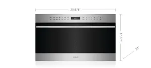 Wolf MDD30TESTH 30" E Series Transitional Drop-Down Door Microwave Oven