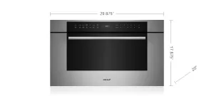 Wolf MDD30TMSTH 30" M Series Transitional Drop-Down Door Microwave Oven
